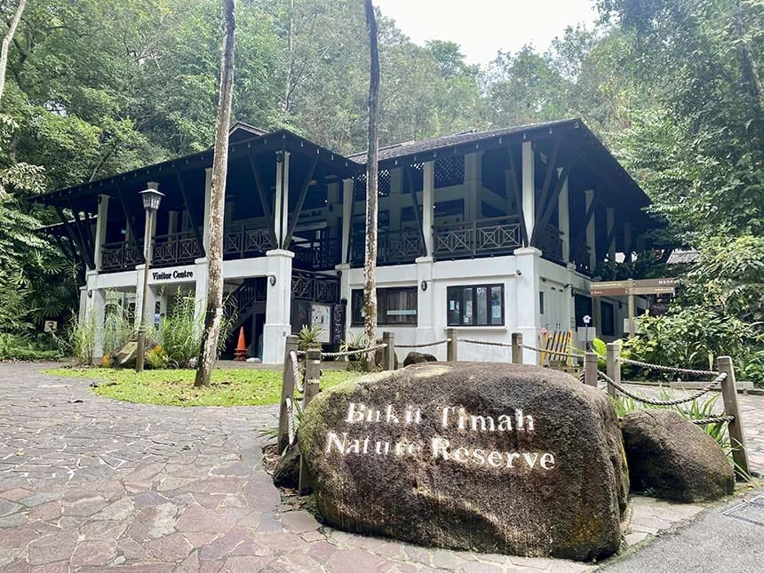 Bukit Timah Nature Reserve near Dunearn House
