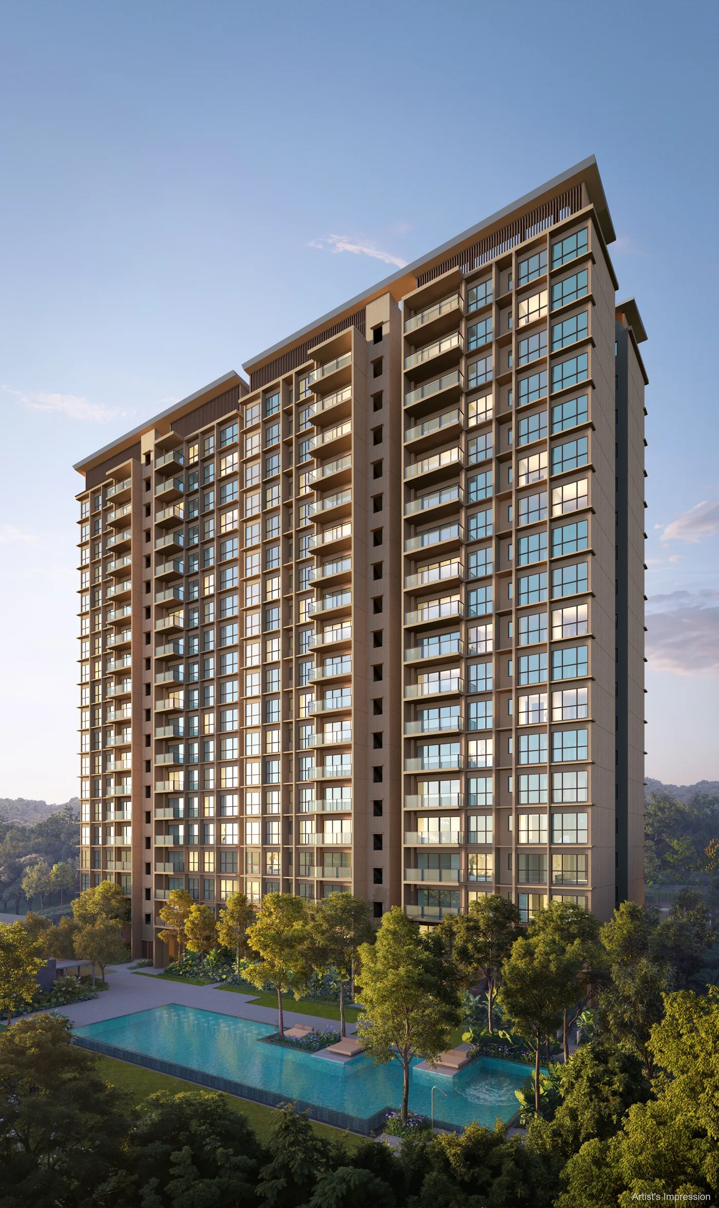 Dunearn House — Pinnacle tower view